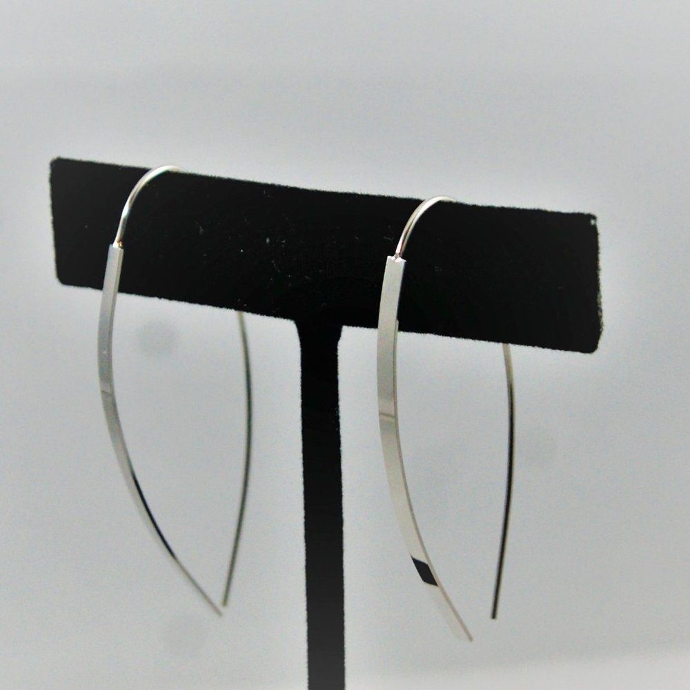 Modern Silver Earrings | New!